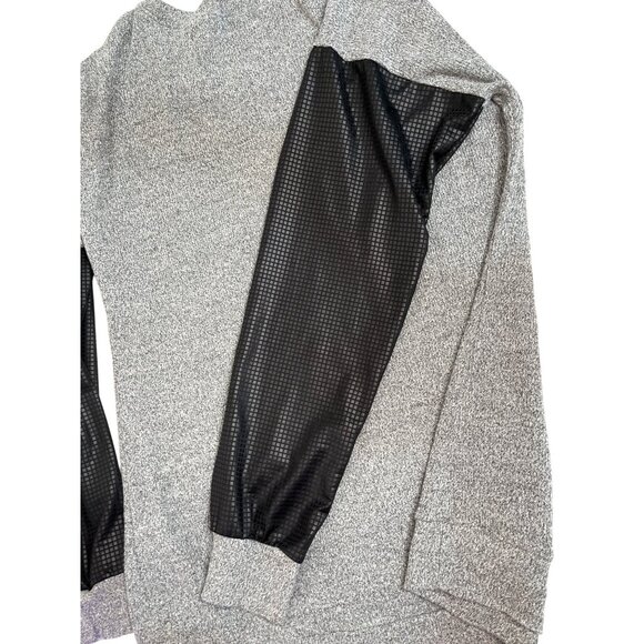 Vintage Havana Gray & Black Long-Sleeve Top Large 88a - Picture 7 of 8